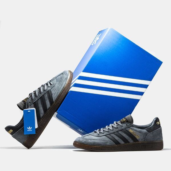 Кросівки Adidas Spezial Grey Black Brown 11567-Сірий-36 фото