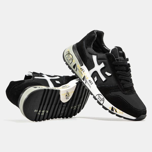 Кросівки Premiata Mick Black White 14509-Чорний-40 фото