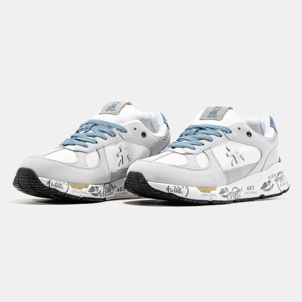 Кросівки Premiata Uomo Mase Grey White 20345-Сірий-39 фото