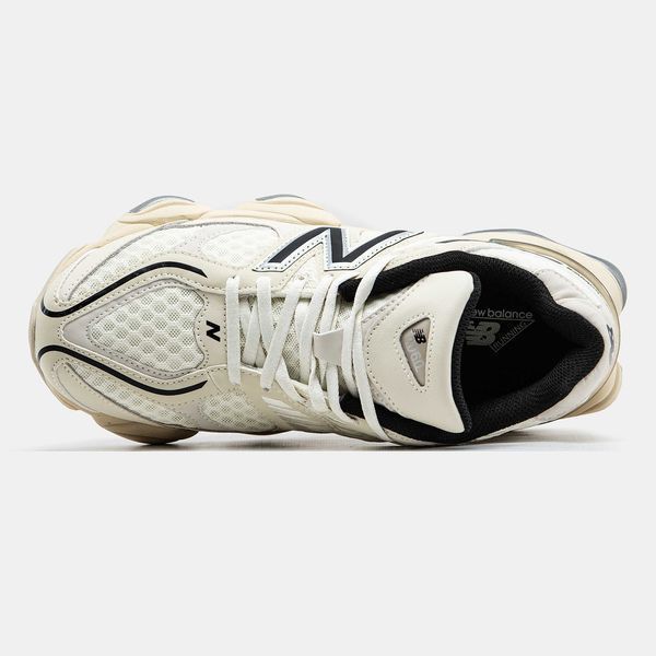 Кросівки New Balance 9060 Cream Black Silver 13683-Бежевий-36 фото