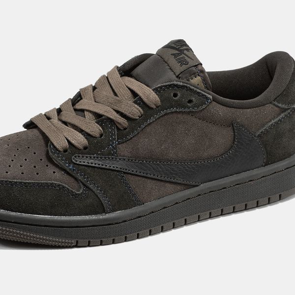 Кросівки Jordan 1 Retro Low OG SP Travis Scott Velvet 20131-Коричневий-40 фото