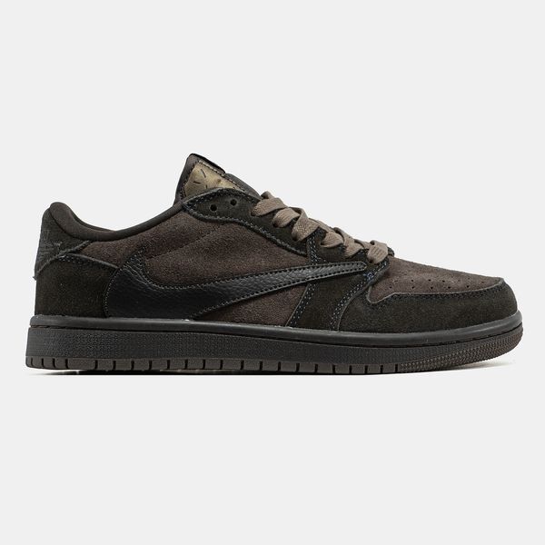 Кросівки Jordan 1 Retro Low OG SP Travis Scott Velvet 20131-Коричневий-40 фото