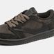 Кросівки Jordan 1 Retro Low OG SP Travis Scott Velvet 20131-Коричневий-40 фото 6