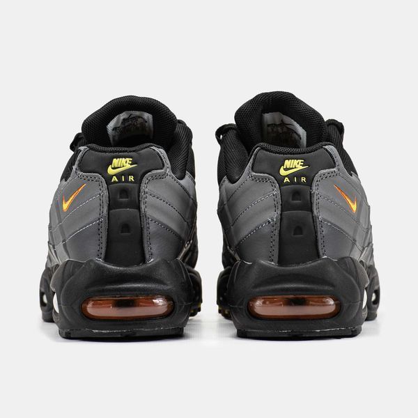 Кросівки Nike Air Max 95 Grey Black Orange 17866-Сірий-40 фото