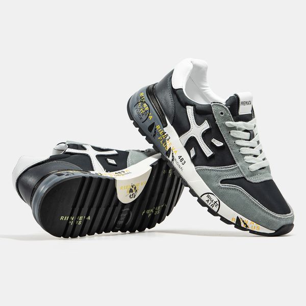 Кросівки Premiata Mick Black Grey White 20725-Мультиколір-40 фото