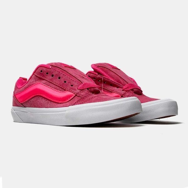 Кросівки Vans KNU Skool Pink White Platform 13232-Рожевий-36 фото