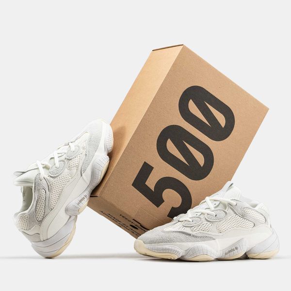 Кросівки Adidas Yeezy Boost 500 Bone White 11389-Бежевий-43 фото