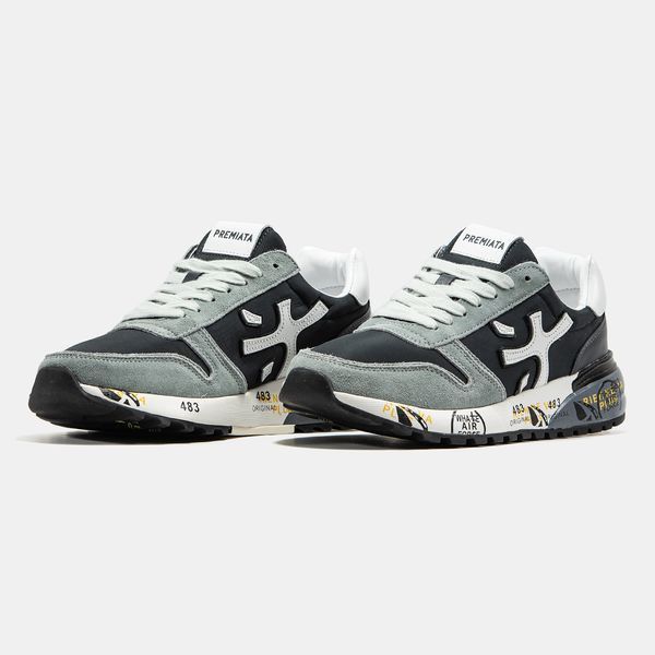 Кросівки Premiata Mick Black Grey White 20725-Мультиколір-40 фото