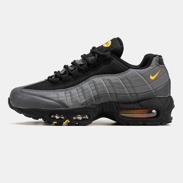 Кросівки Nike Air Max 95 Grey Black Orange 17866-Сірий-41 фото