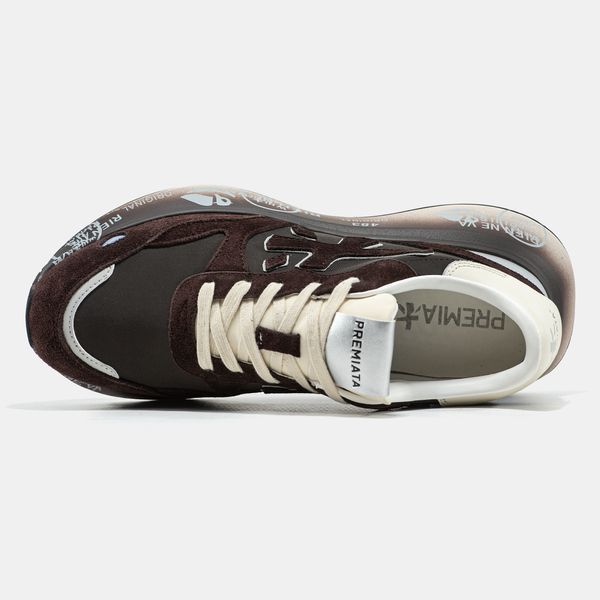 Кросівки Premiata Lauryn Brown Beige 23658-Бордовий-41 фото