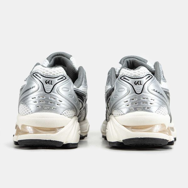 Кросівки Asics Gel-Kayano 14 White Silver Black 12185-Сріблястий-36 фото