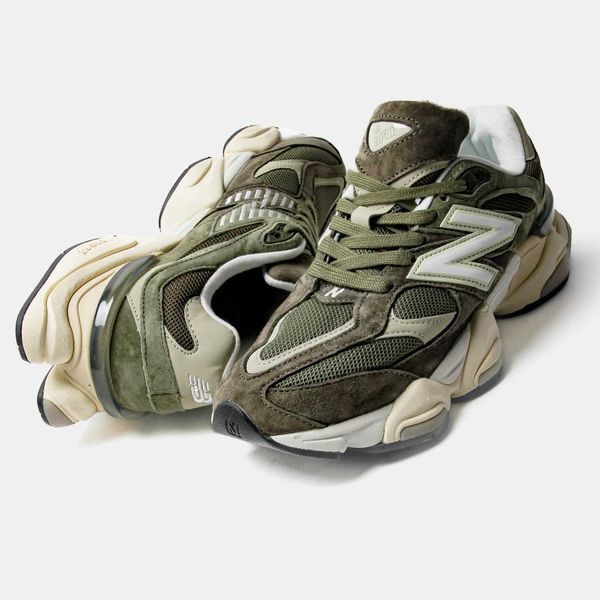 Кросівки New Balance 9060 Dark Army 17664-Хакі-36 фото