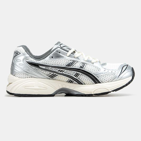 Кросівки Asics Gel-Kayano 14 White Silver Black 12185-Сріблястий-36 фото