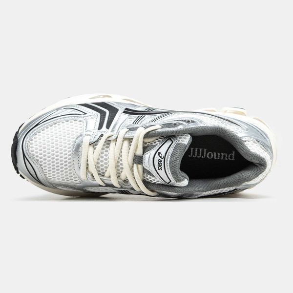 Кросівки Asics Gel-Kayano 14 White Silver Black 12185-Сріблястий-36 фото