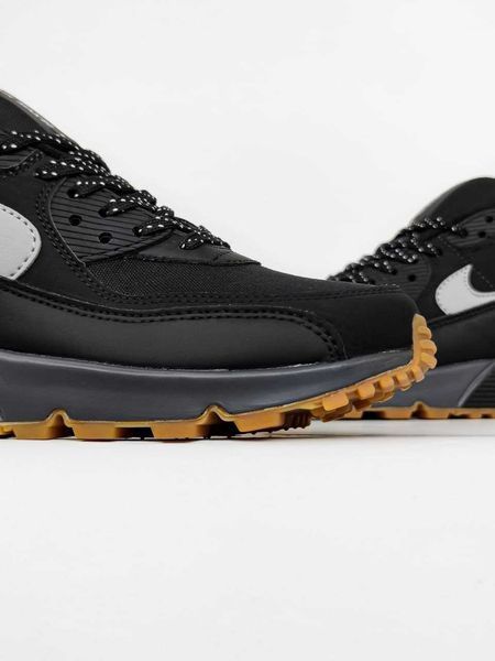 Кросівки Nike Air Max 90 Black White Gum 16455-Чорний-39 фото