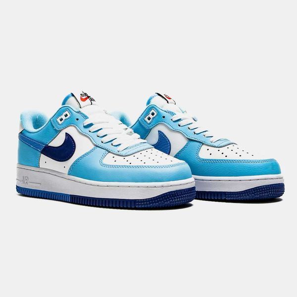 Кросівки Nike Air Force 1 Low Blue White 13555-Мультиколір-36 фото