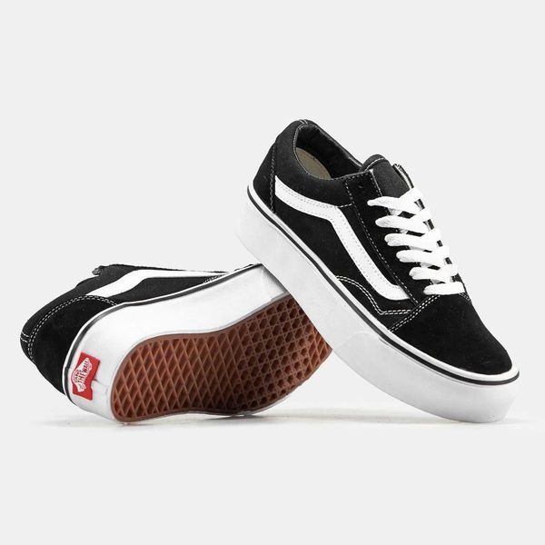 Кросівки Vans Old Skool Black/White Platform Premium 08980-Чорний-36 фото
