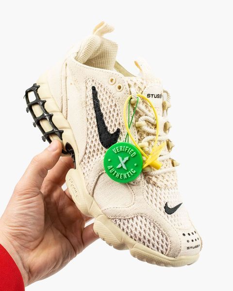 Кросівки Nike x Stussy Air Zoom Spiridon Cage 2 02077-Бежевий-36 фото