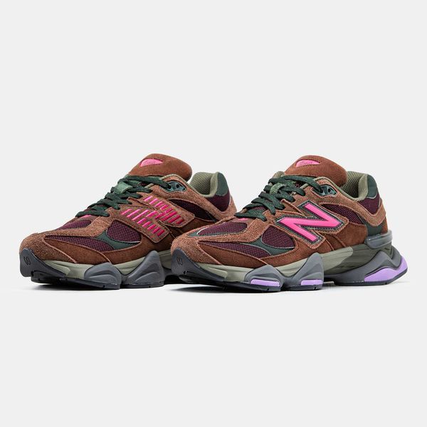 Кросівки New Balance 9060 Burgundy Pink 13031-Бордовий-36 фото