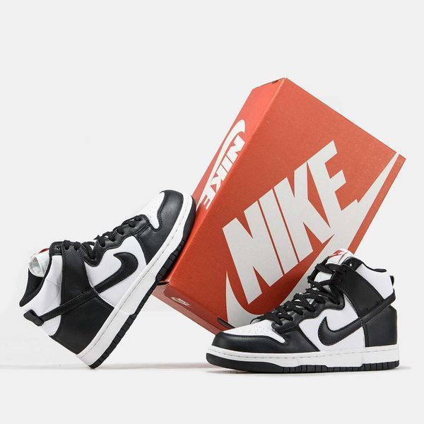 Кросівки Nike Dunk High Black 06911-Чорний-41 фото