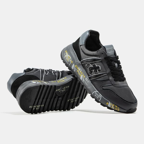 Кросівки Premiata Lander Triple Black 19518-Чорний-36 фото