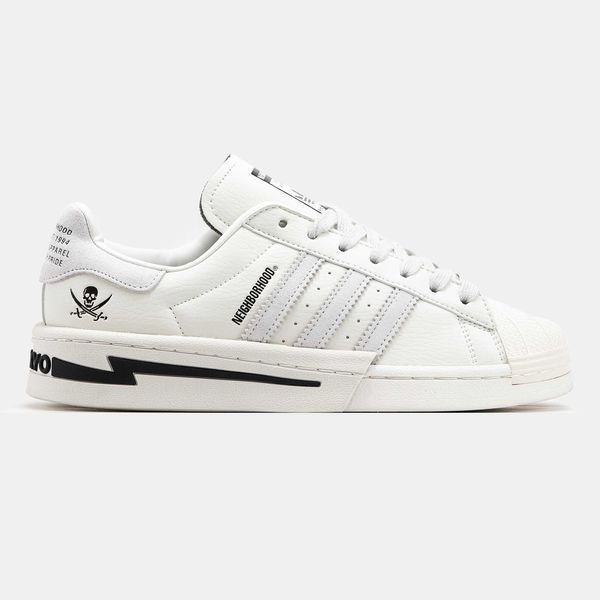 Кросівки Adidas Superstar x Neighborhood White Black 18671-Білий-36 фото