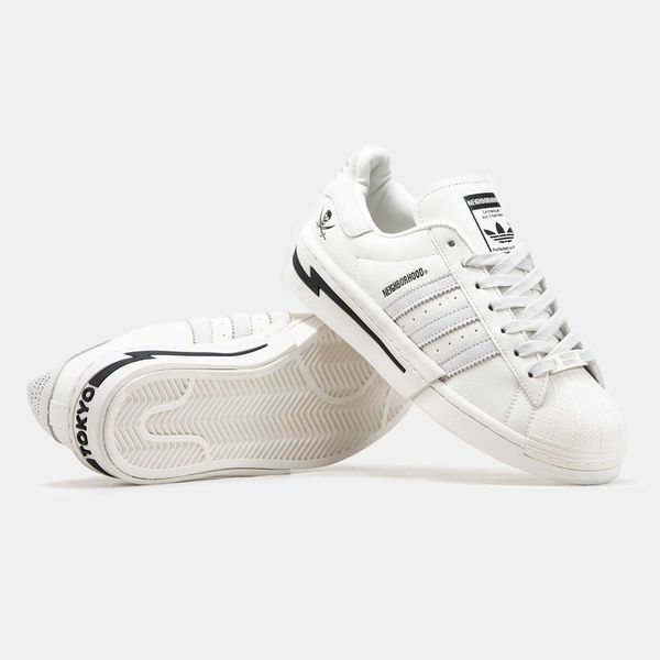 Кросівки Adidas Superstar x Neighborhood White Black 18671-Білий-36 фото