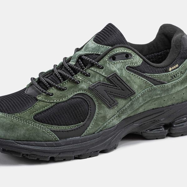 Кросівки New Balance 2002R Green Black 14757-Хакі-40 фото