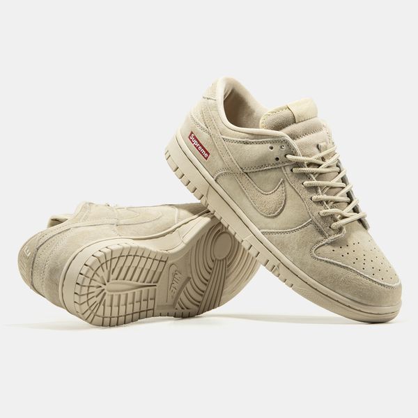 Кросівки Nike SB Dunk Low x Supreme Beige 23701-Бежевий-41 фото