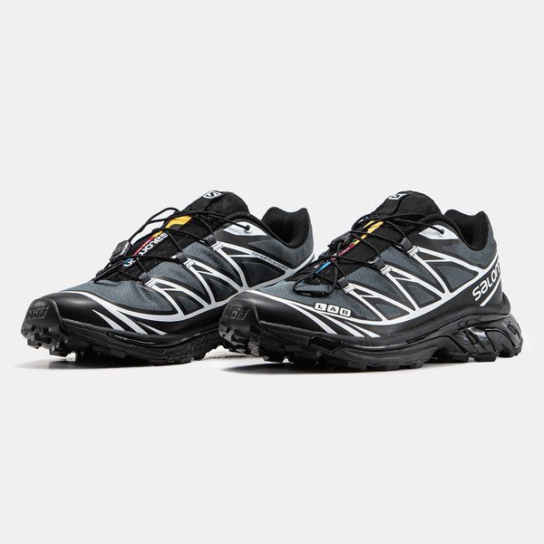 Кросівки Salomon XT- 6 Soft Ground LAB Grey Black White 14182-Сірий-36 фото