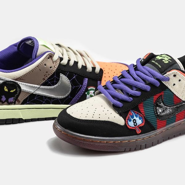 Кросівки Nike SB Dunk Low x Halloween Custom 16099-Мультиколір-40 фото