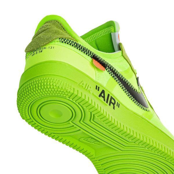 Кросівки Nike Air Force 1 Off-White Volt 00846-Зелений-37 фото