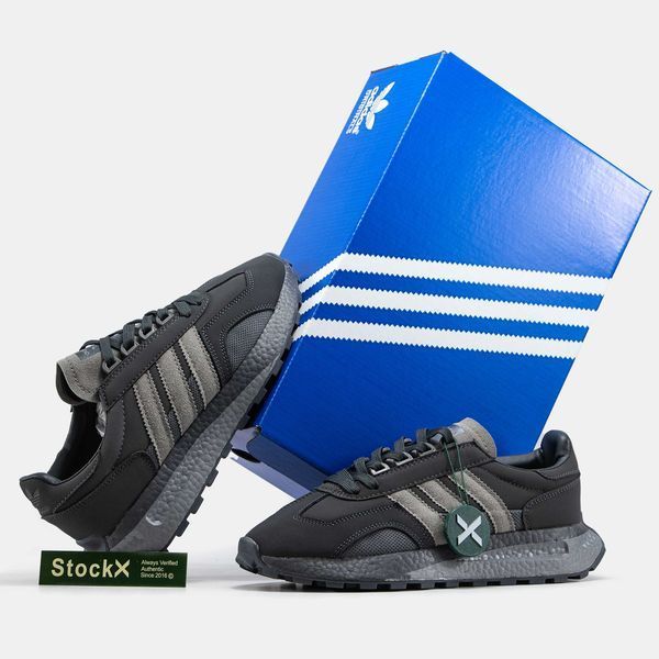 Кросівки Adidas Retropy E5 Black Grey 15696-Чорний-36 фото