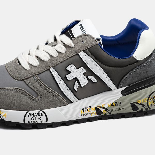 Кросівки Premiata Lander Grey White 20621-Сірий-41 фото