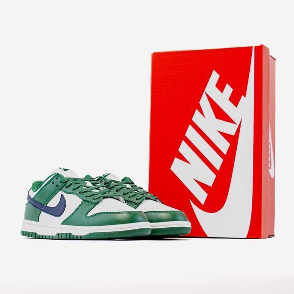 Кросівки Nike Dunk Low Retro Gorge Green Midnight Navy WMNS 16412-Зелений-44 фото