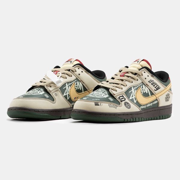 Кросівки Nike SB Dunk Low x Stussy "BMW M3" 14559-Мультиколір-36 фото