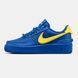 Кросівки Nike Air Force 1 Low x AMBUSH Blue Yellow 11243-Синій-36 фото 1