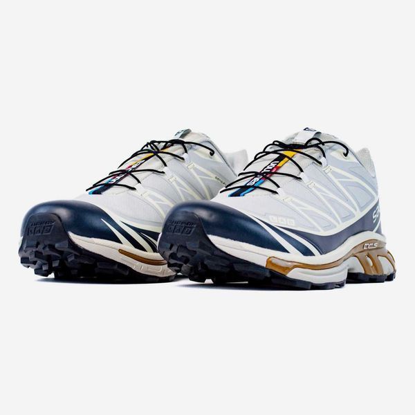 Кросівки Salomon S/LAB XT-6 White Beige Blue Gold 14211-Мультиколір-36 фото