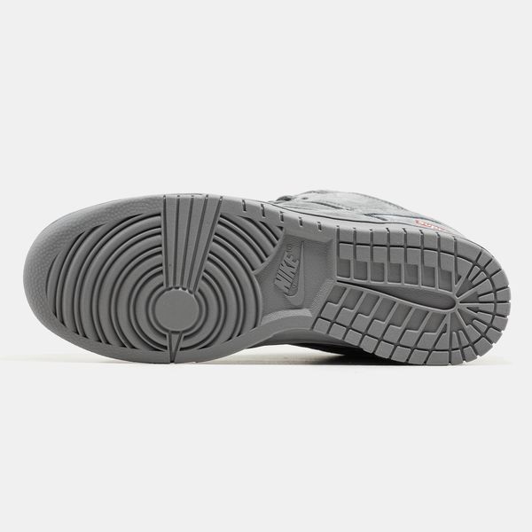 Кросівки NIke SB Dunk Low x Supreme Grey 22869-Сірий-40 фото