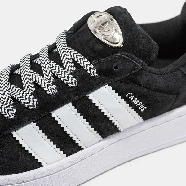 Кросівки Adidas Campus Black White 13962-Чорний-36 фото