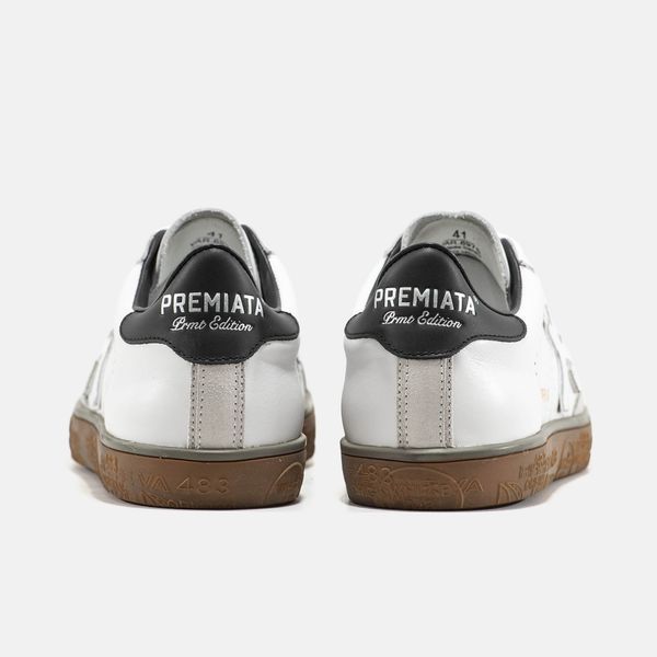Кросівки Premiata Steven White Black Premium 23528-Білий-40 фото