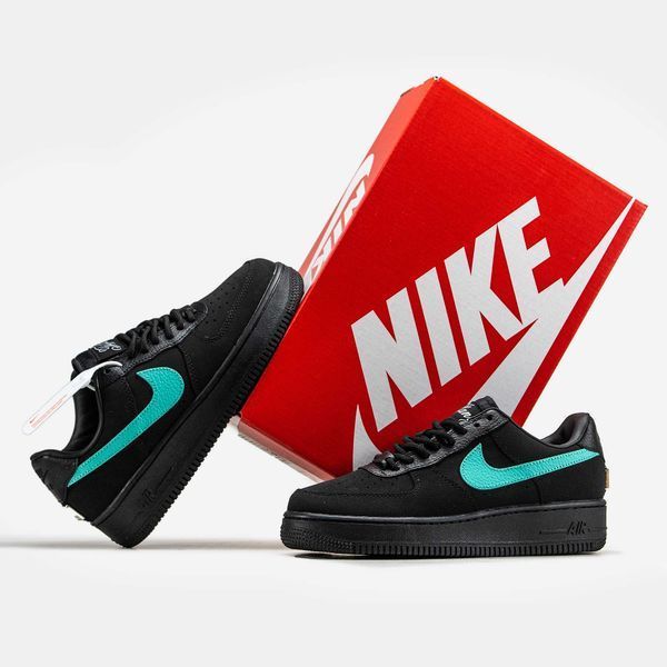 Кросівки Nike Air Force 1 Low x Tiffany & Co 11861-Чорний-36 фото